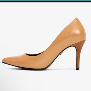NEW MSRP $265 Antonia Saint New York Victoria High Heel - Nemi Nude - Size 7